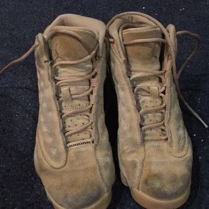 Suede Jordan 13s “Wheat”